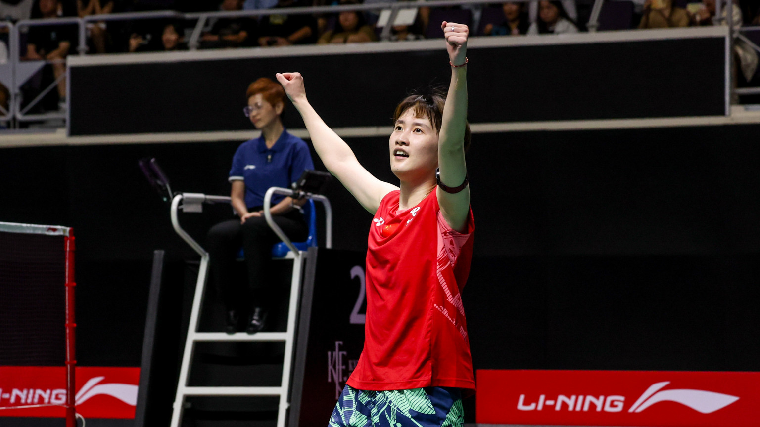 Giải cầu lông Singapore Open 2025: Chen Yu Fei khẳng định có thể  cạnh tranh với số 1 thế giới An Se Young