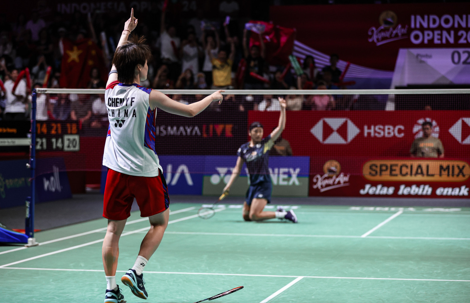 Cầu lông Trung Quốc áp đảo ở Indonesia Open 2024