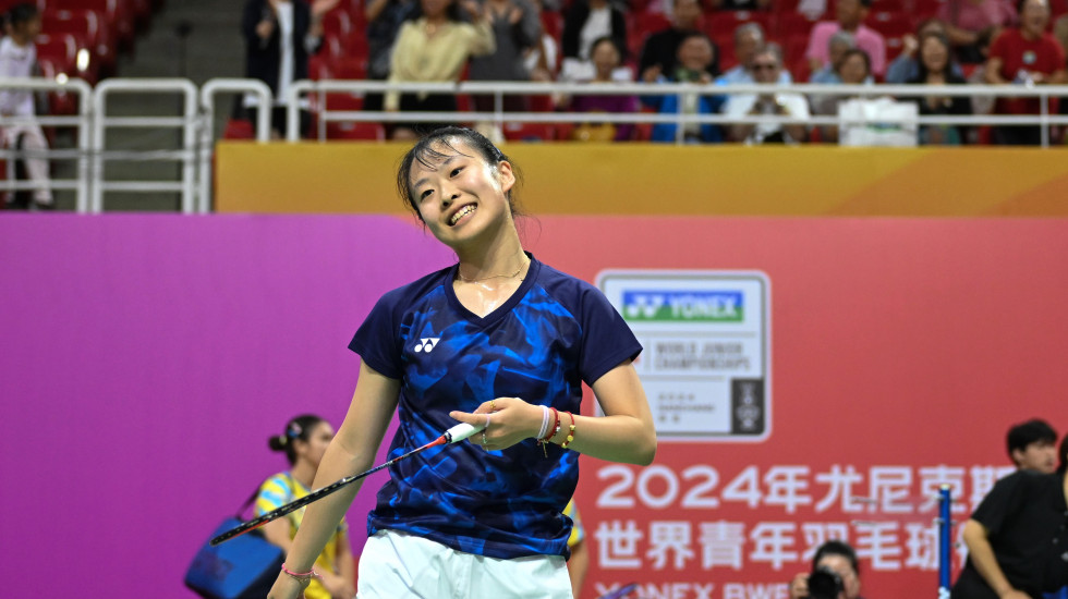 Ella Lin giúp Mỹ lách qua khe cửa hẹp ở Giải Vô địch Cầu lông trẻ thế giới - Suhandinata Cup 2024 Ella Lin giúp Mỹ lách qua khe cửa hẹp ở Giải Vô địch Cầu lông trẻ thế giới - Suhandinata Cup 2024