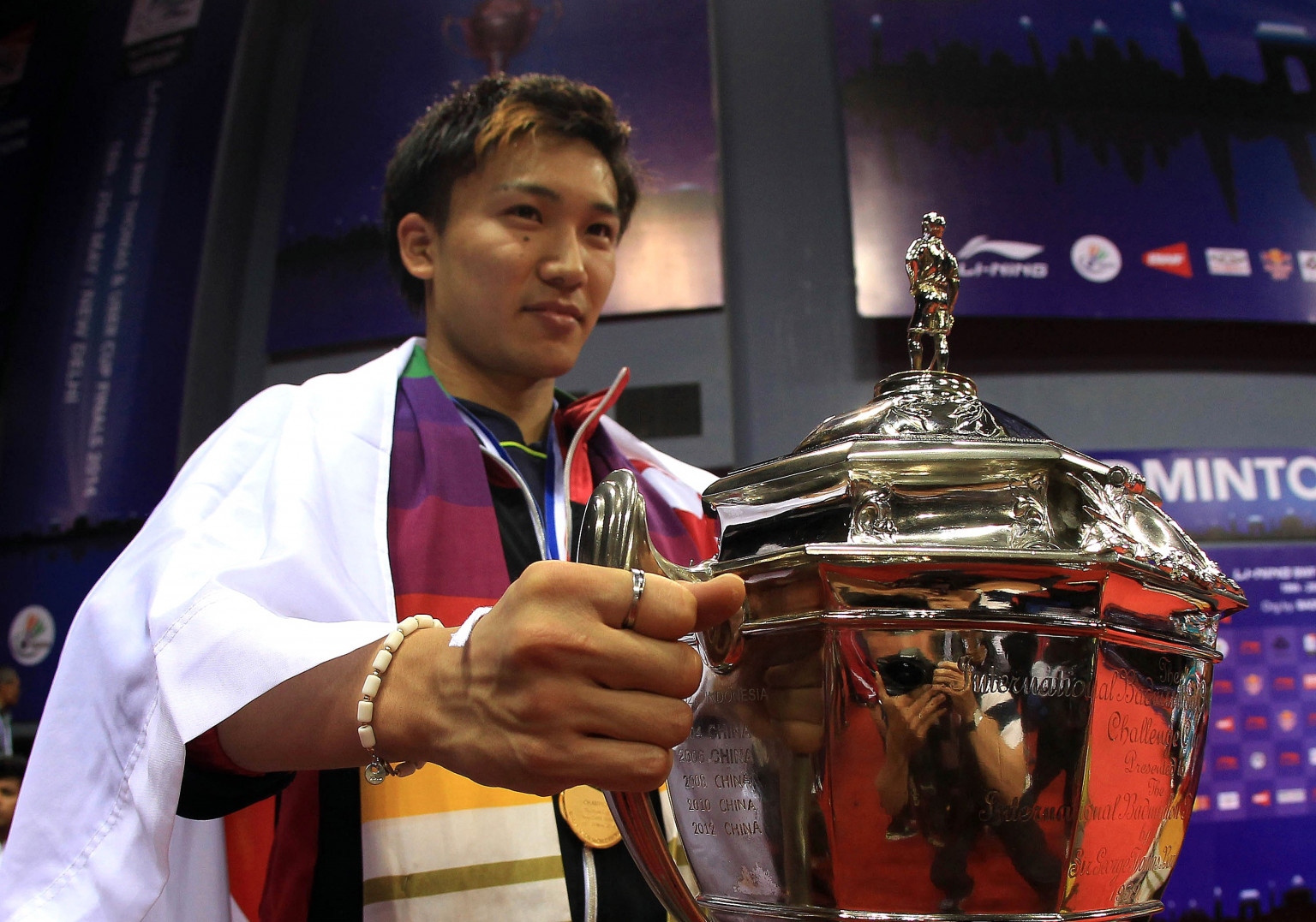 Cựu số 1 thế giới cầu lông Kento Momota với khúc ly biệt ở Thomas Cup