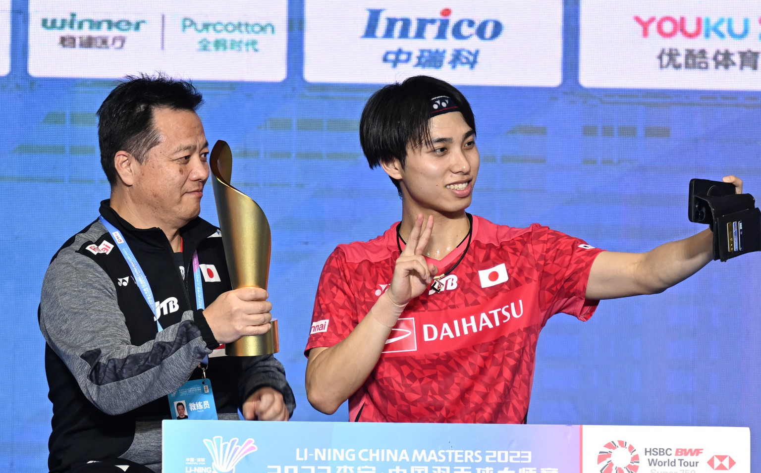 Cầu lông LI-NING China Masters 2023: Kodai Naraoka rốt cuộc biết vô địch đỉnh cao