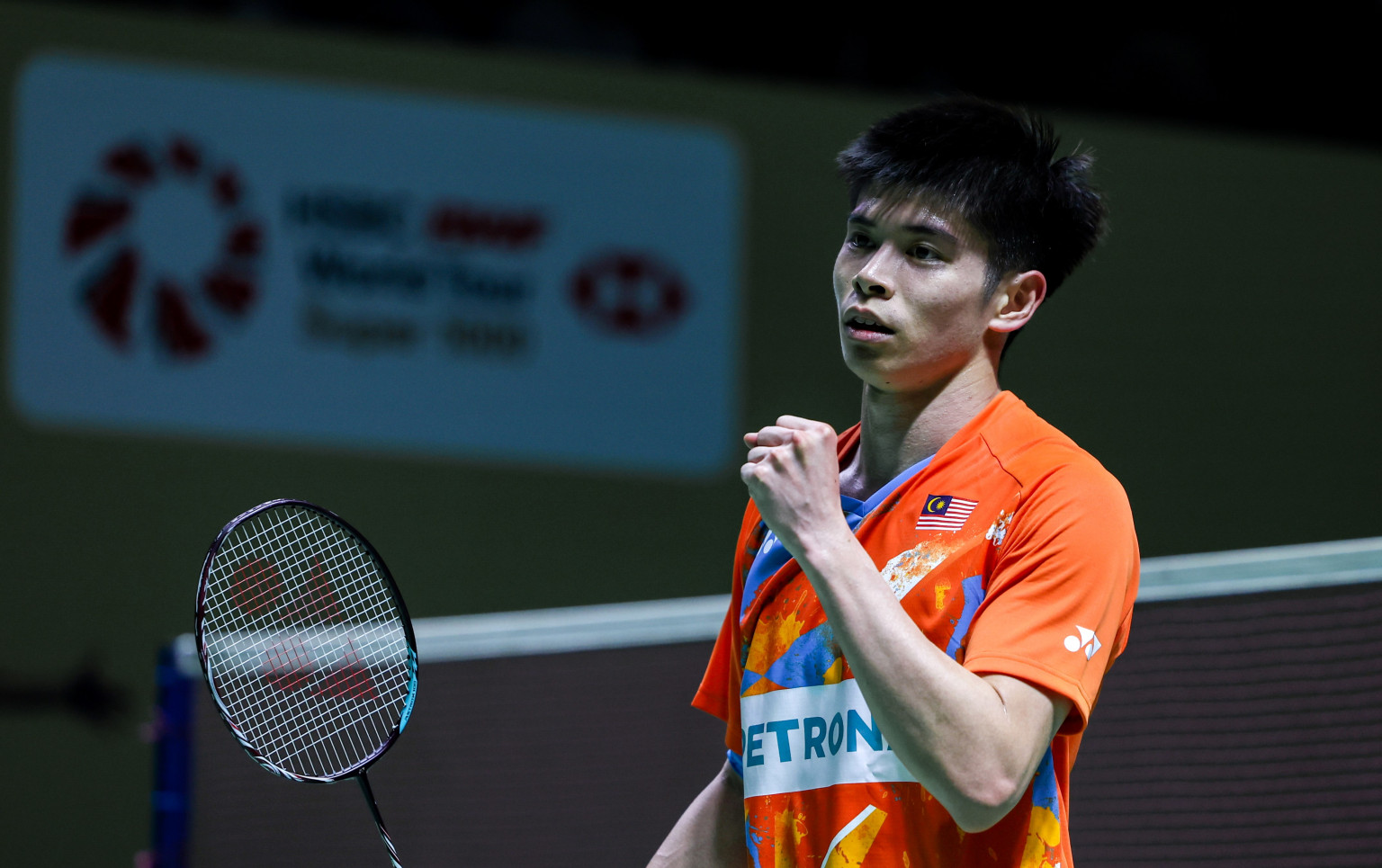 Leong Jun Hao tiếp tục gieo sầu cho chủ giải cầu lông Indonesia Open 2024