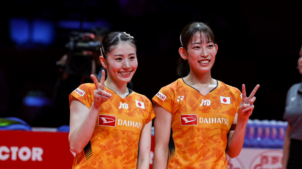 Baek/Lee và Matsuyama/Shida phá hỏng "ngày vàng" của cầu lông Trung Quốc ở World Tour Finals 2024