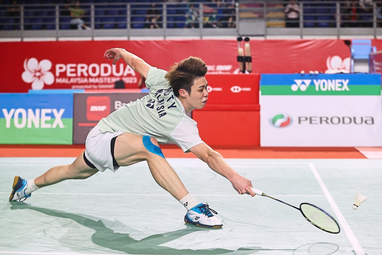 Cầu lông Malaysian Open 2024: Ng Tze Yong chấn thương, quá đen cho chủ nhà!