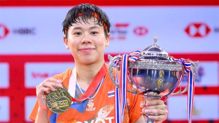 Lee Zii Jia và Supanida Katethong vô địch giải cầu lông Thailand Open 2024