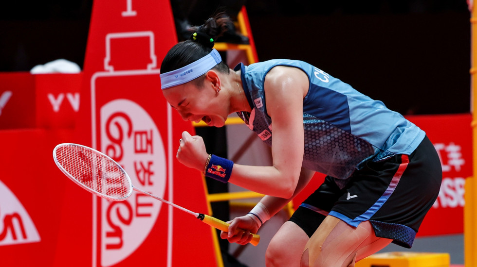 Giải cầu lông World Tour Finals 2023: Tai Tzu Ying vô địch sau cuộc ngược dòng ngoạn mục nữa Giải cầu lông World Tour Finals 2023: Tai Tzu Ying vô địch sau cuộc ngược dòng ngoạn mục nữa