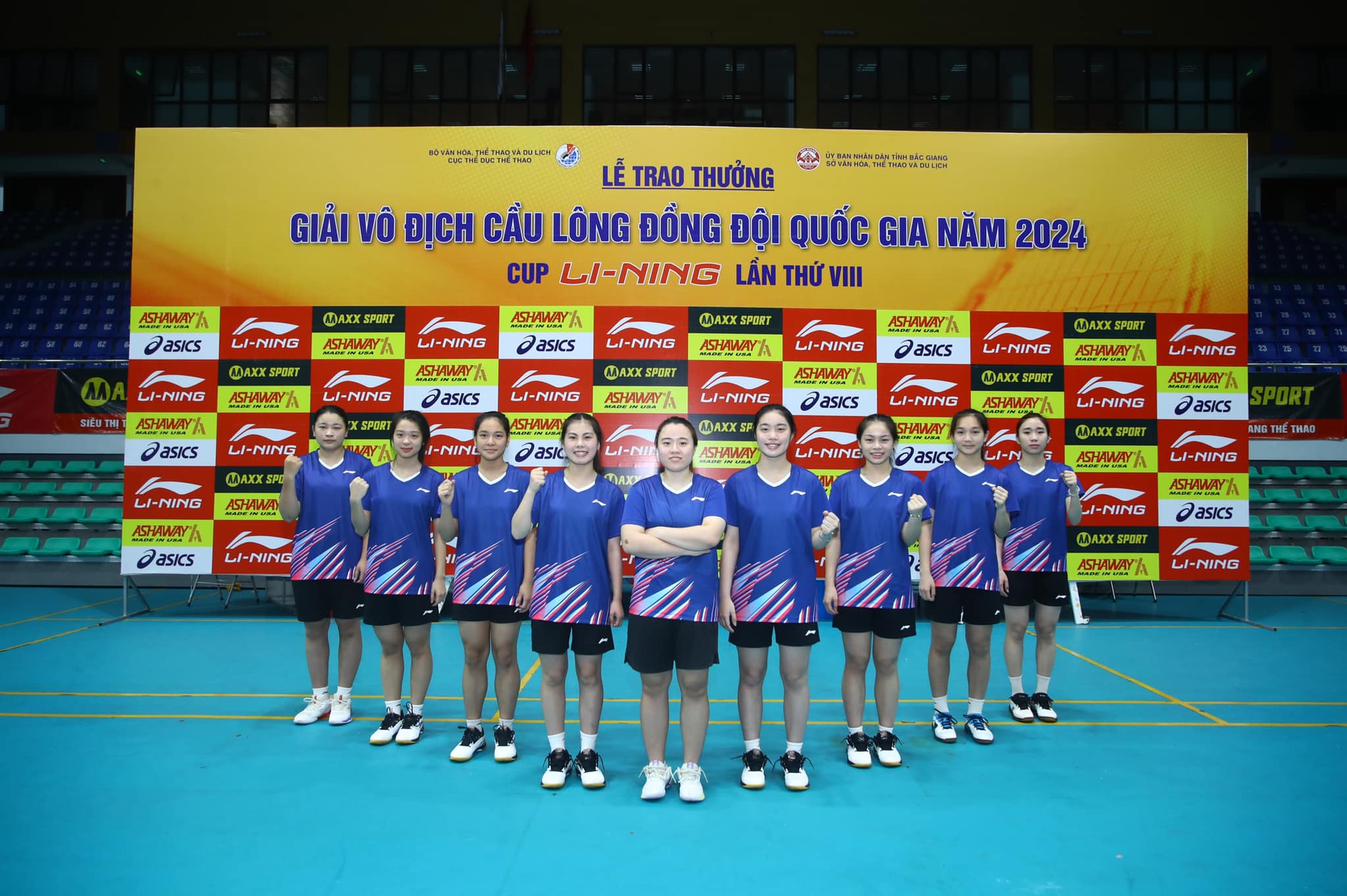 Trực tiếp Giải vô địch Cầu lông đồng đội quốc gia năm 2024 tranh cúp LI-NING lần thứ VIII hôm nay 14/05 Trực tiếp Giải vô địch Cầu lông đồng đội quốc gia năm 2024 tranh cúp LI-NING lần thứ VIII hôm nay 14/05