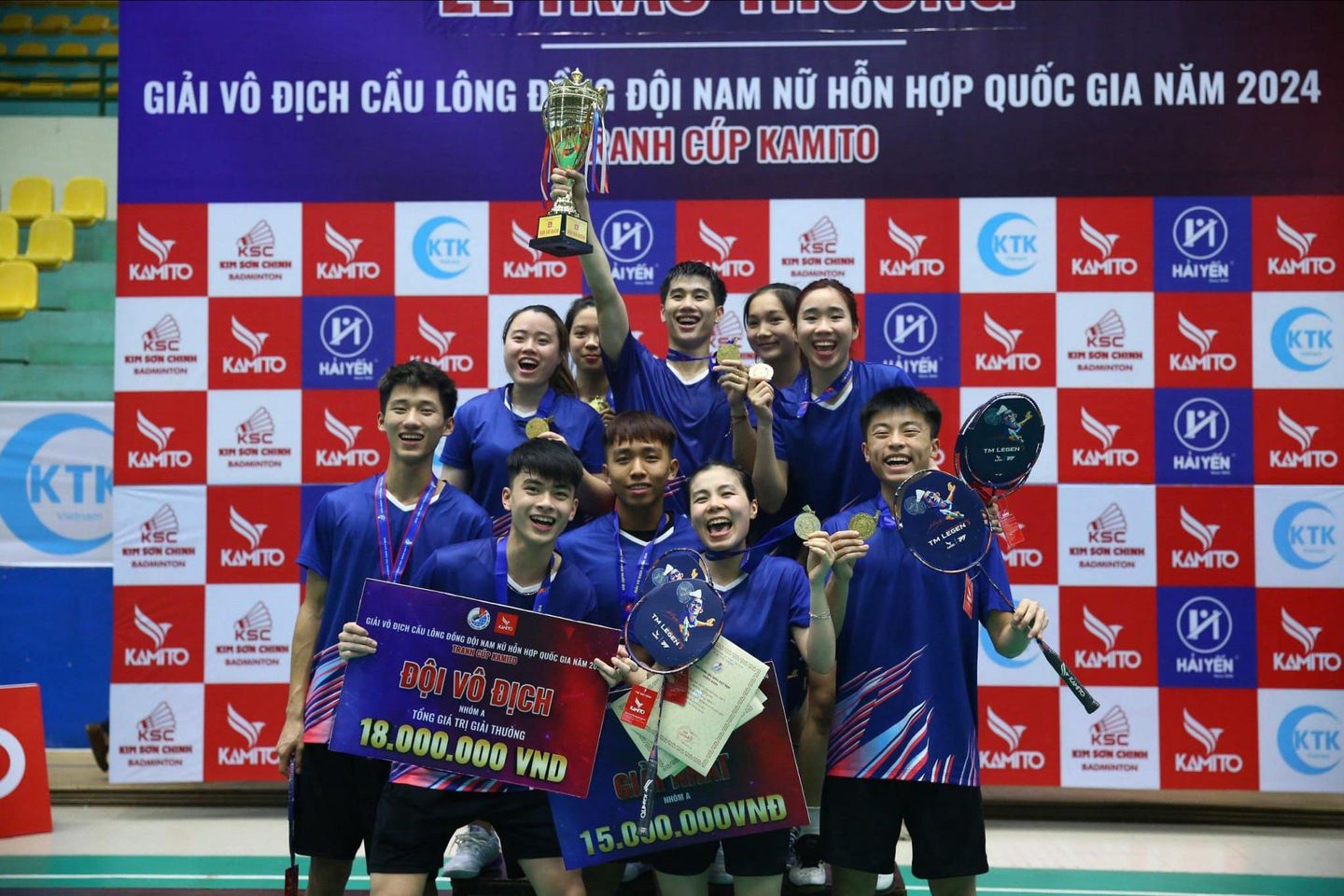 Lịch thi đấu giải Cầu lông Câu lạc bộ các tỉnh, thành, ngành toàn quốc năm 2024 - tranh cúp Thành Công mới nhất ngày 26/04