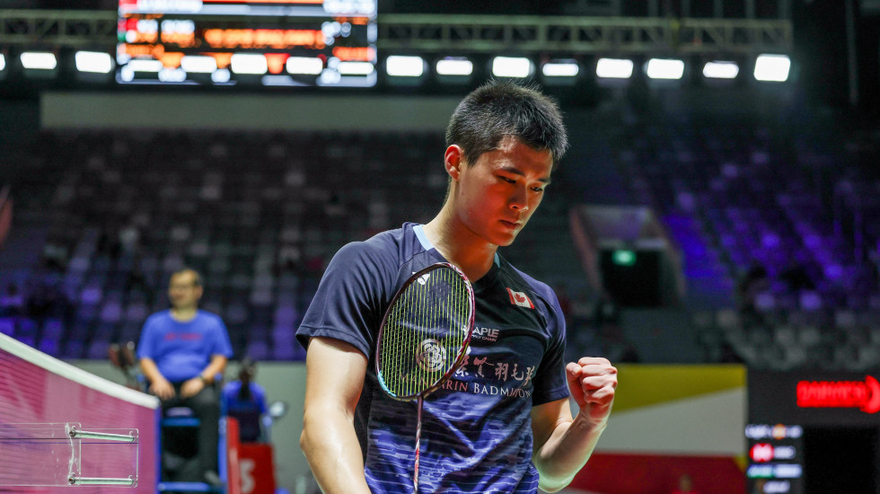 Cầu lông Indonesia Masters 2024: Tài năng Canada loại sốc top 3 thế giới của Trung Quốc
