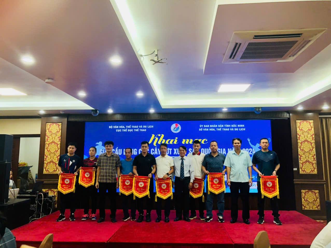 Trực tiếp Giải cầu lông các cây vợt xuất sắc quốc gia năm 2024 ngày 14/10