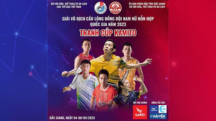 Kết quả cầu lông đồng đội nam nữ hỗn hợp quốc gia 2023 mới nhất ngày 8/9: TPHCM gian nan vô địch