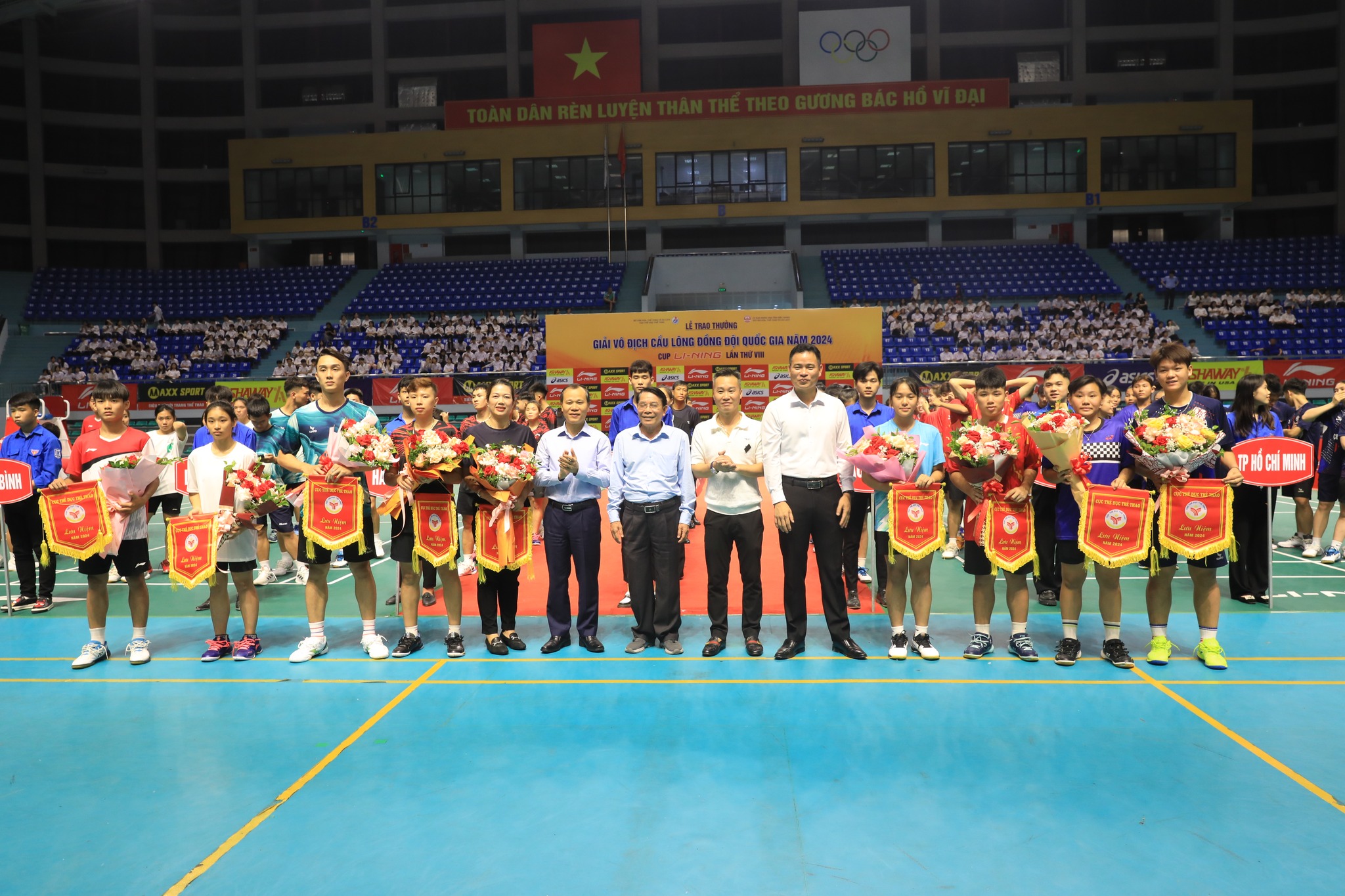 Giải Vô địch Cầu lông Đồng đội Quốc gia năm 2024: Nữ Hải Phòng làm khó TPHCM