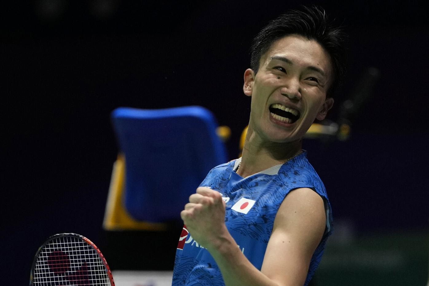 Cựu số 1 cầu lông thế giới Momota vẫn thắng tại Thomas Cup 2024