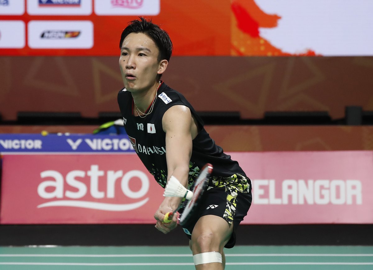 Cựu số 1 thế giới Momota góp phần để Nhật nghiền nát Singapore ở giải cầu lông đồng đội châu Á 2024