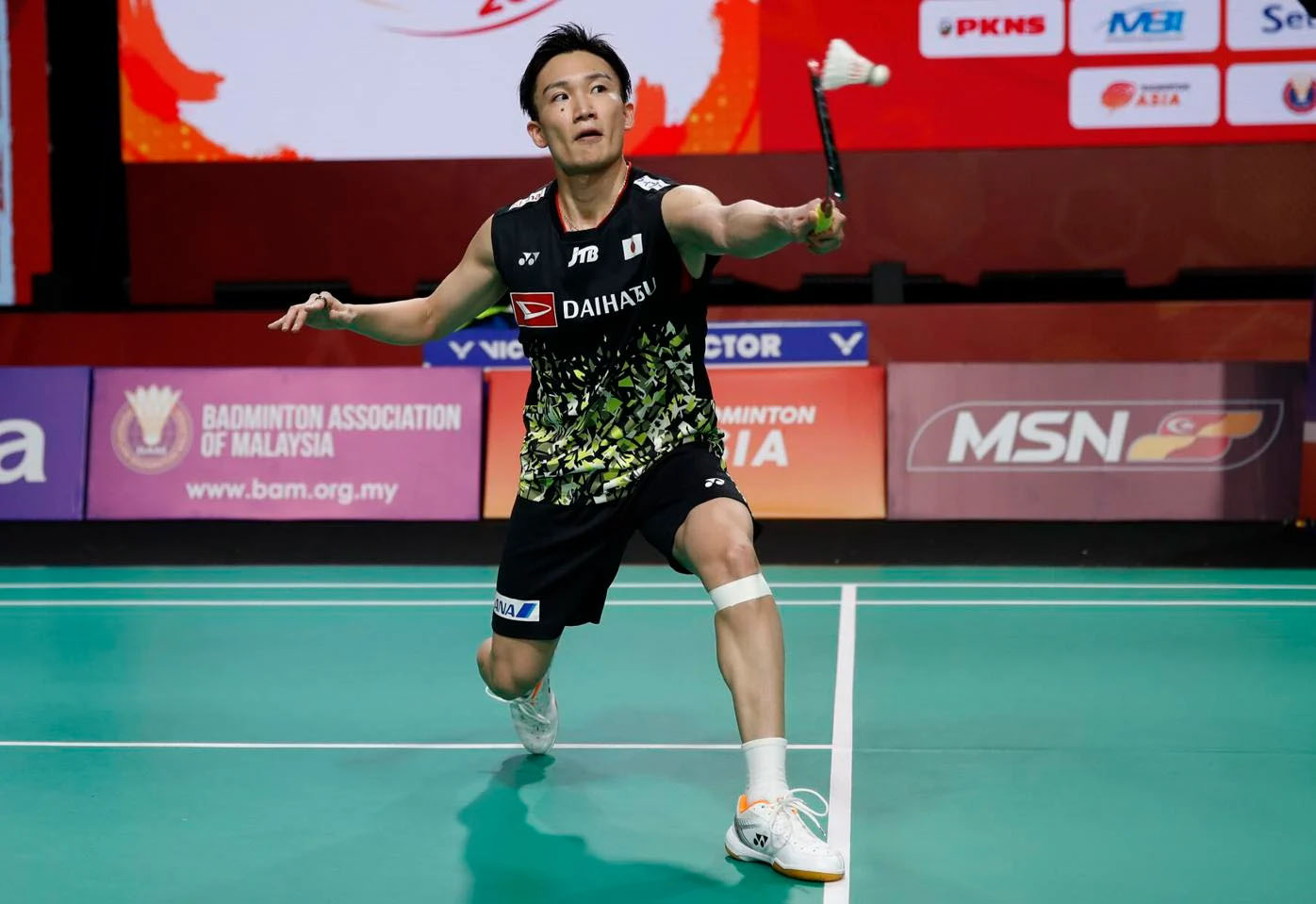 Cựu số 1 thế giới Kento Momota thắng dễ ở giải Vô địch cầu lông đồng đội châu Á 2024