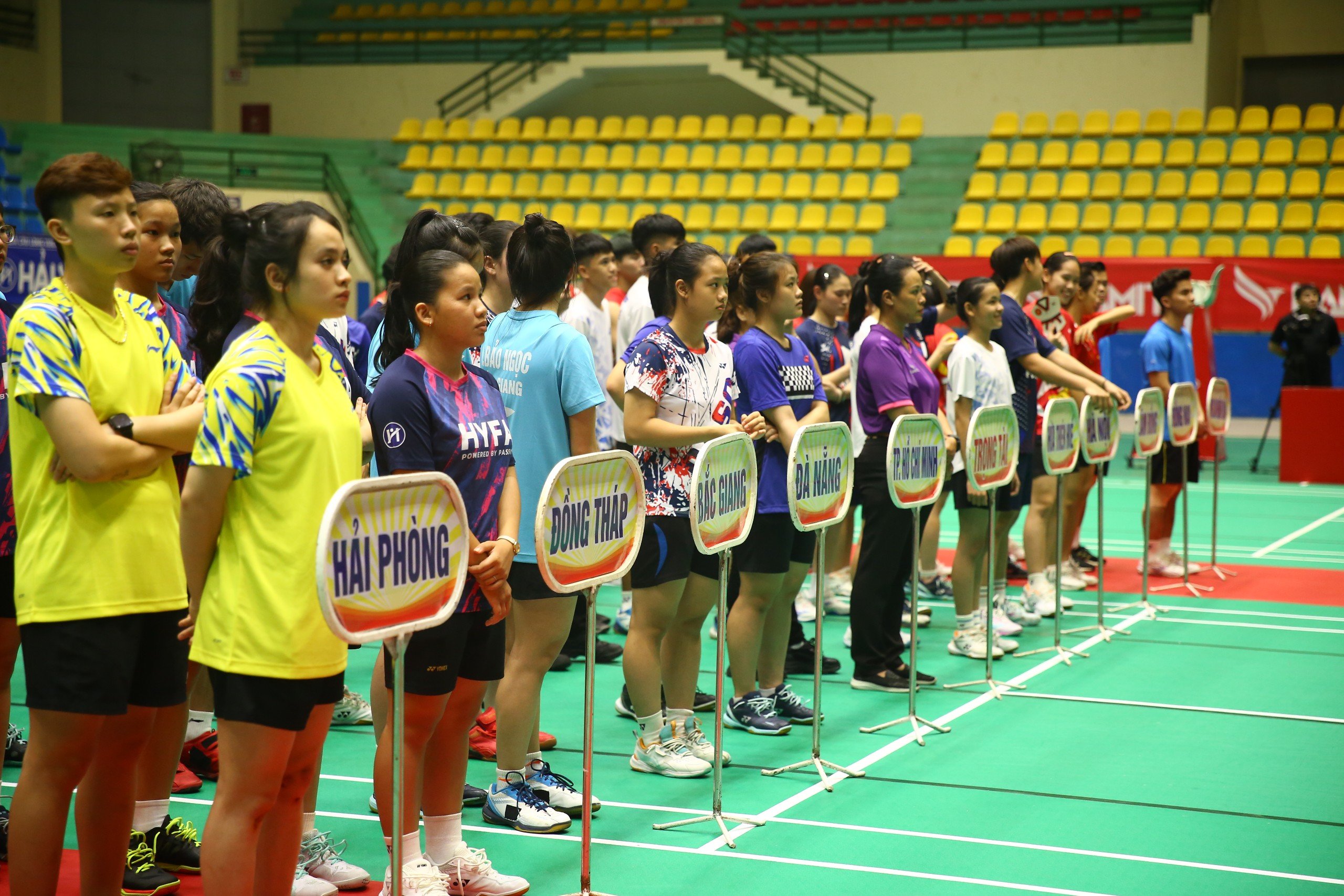 Trực tiếp Giải vô địch cầu lông đồng đội nam nữ hỗn hợp quốc gia năm 2024 – Tranh cúp Kamito hôm nay 15/04