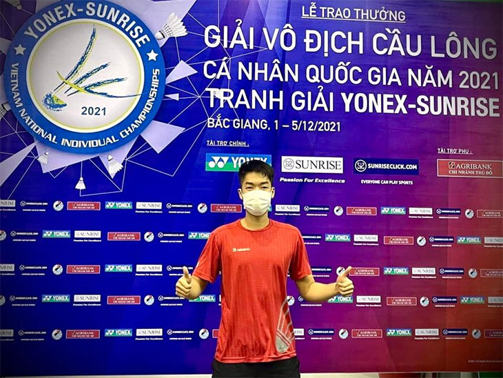 Tân vô địch cầu lông Cá nhân Quốc gia Lê Đức Phát: Thành công với tấn công tổng lực