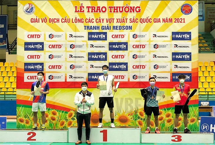 L&ecirc; Đức Ph&aacute;t v&ocirc; địch giải cầu l&ocirc;ng C&aacute;c c&acirc;y vợt xuất sắc Quốc gia năm 2021 l&agrave; ai?