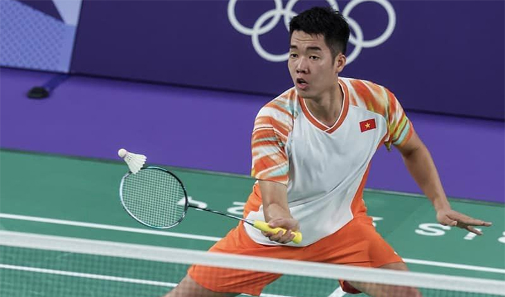 Lê Đức Phát gây nhiều khó khăn cho hạt giống cầu lông Olympic Paris 2024