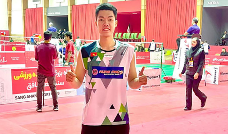 Nguyễn Hải Đăng, Lê Đức Phát cùng vào tứ kết giải cầu lông Fajr International Challenge