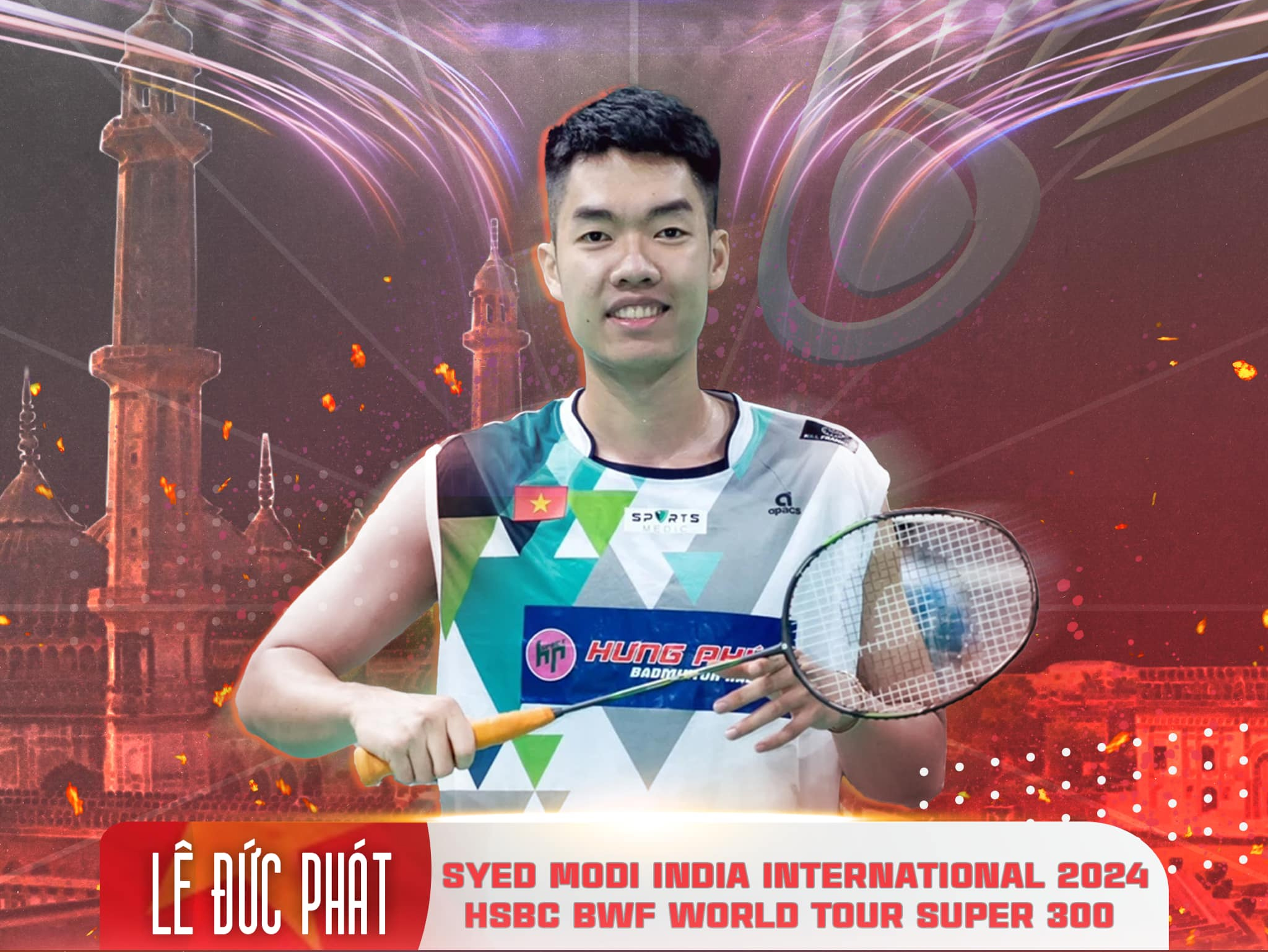 Lịch thi đấu cầu lông Syed Modi International năm 2024 mới nhất ngày 01/12