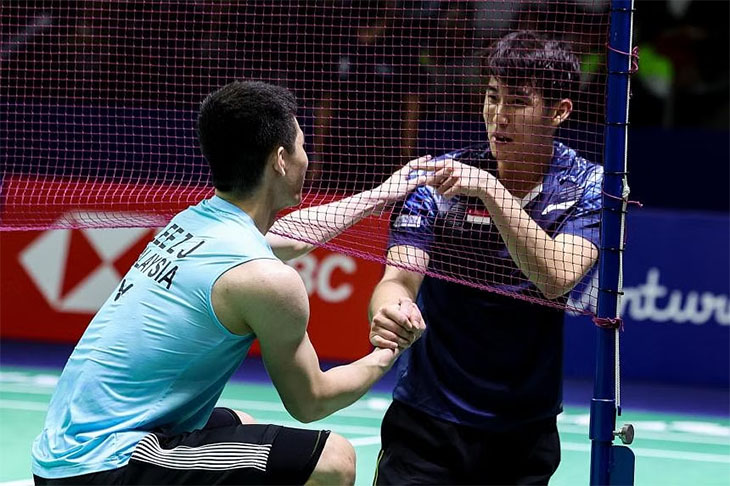 Trực tiếp cầu lông Indonesia Masters ngày 25/1: Loh Kean Yew và Lee Zii Jia - đôi bạn vượt khó?
