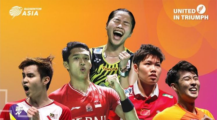 Trực tiếp giải cầu lông vô địch châu Á 2022 hôm nay
