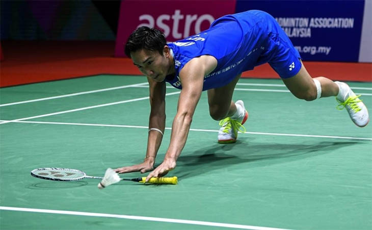 Kết quả cầu lông Malaysia Masters mới nhất 7/7: Momota - tưởng "bom tấn", hóa ra "bom xịt"