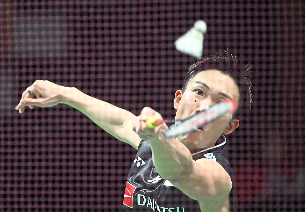 Giải cầu lông Hàn Quốc mở rộng: Momota lại thắng, Lee Zii Jia lại thua