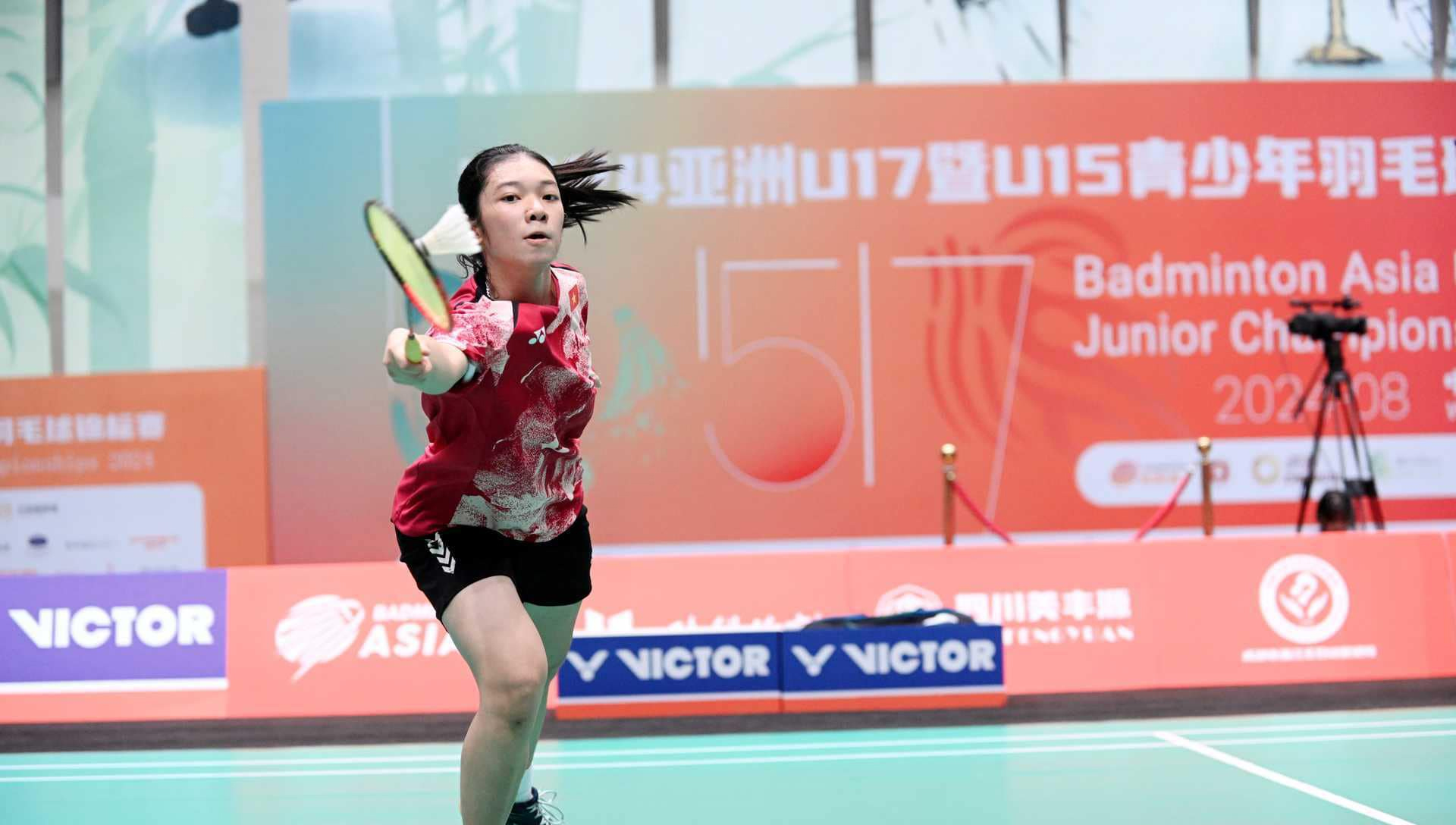 Việt Nam thắng Philippines ở Giải cầu lông vô địch đồng đội hỗn hợp trẻ thế giới BWF 2024 tranh Cúp Suhandinata Việt Nam thắng Philippines ở Giải cầu lông vô địch đồng đội hỗn hợp trẻ thế giới BWF 2024 tranh Cúp Suhandinata