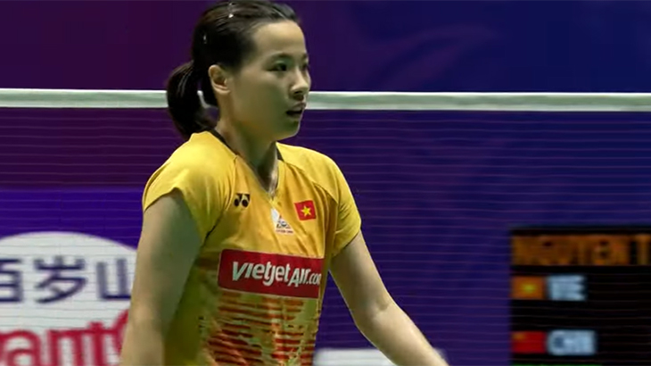 Kết quả cầu lông China Open 2023 mới nhất ngày 7/9: Nguyễn Thùy Linh thắng game đầu trước số 9 thế giới Kết quả cầu lông China Open 2023 mới nhất ngày 7/9: Nguyễn Thùy Linh thắng game đầu trước số 9 thế giới