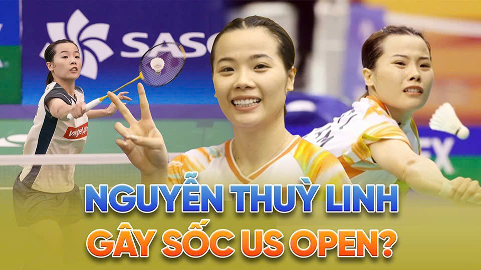 Nguyễn Thùy Linh trở lại giải cầu lông US Open Nguyễn Thùy Linh trở lại giải cầu lông US Open