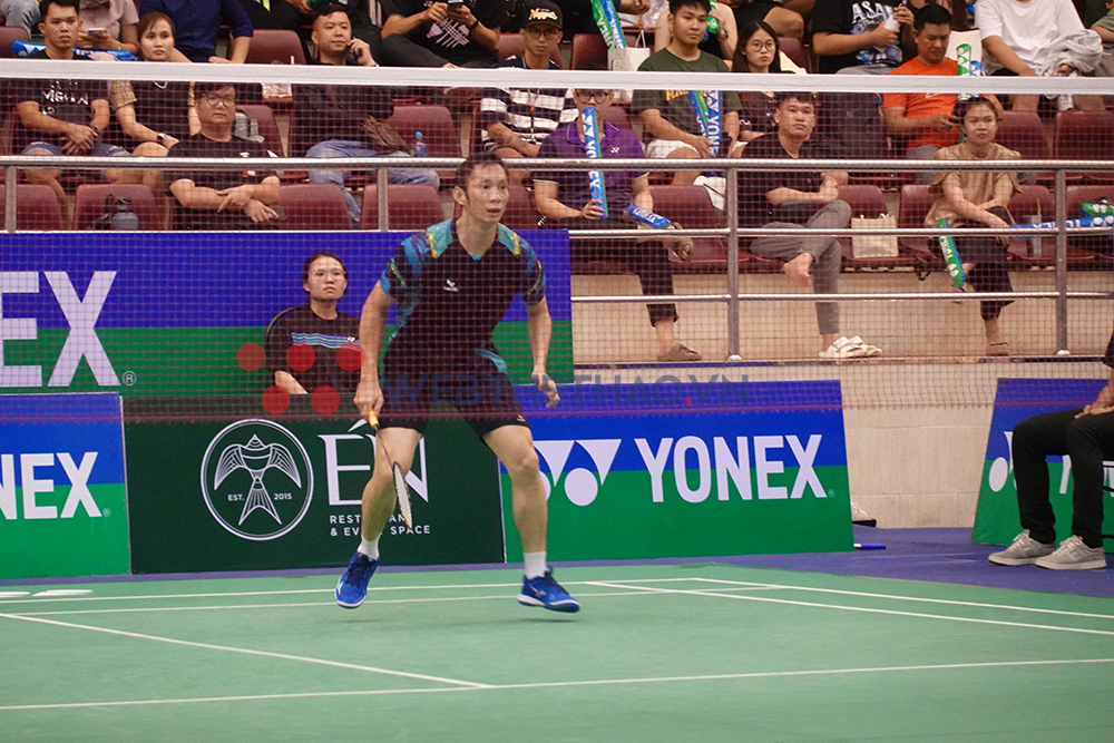 Giải cầu l&ocirc;ng c&aacute;c c&acirc;y vợt xuất sắc quốc gia năm 2024: Nguyễn Tiến Minh thắng L&ecirc; Đức Ph&aacute;t 