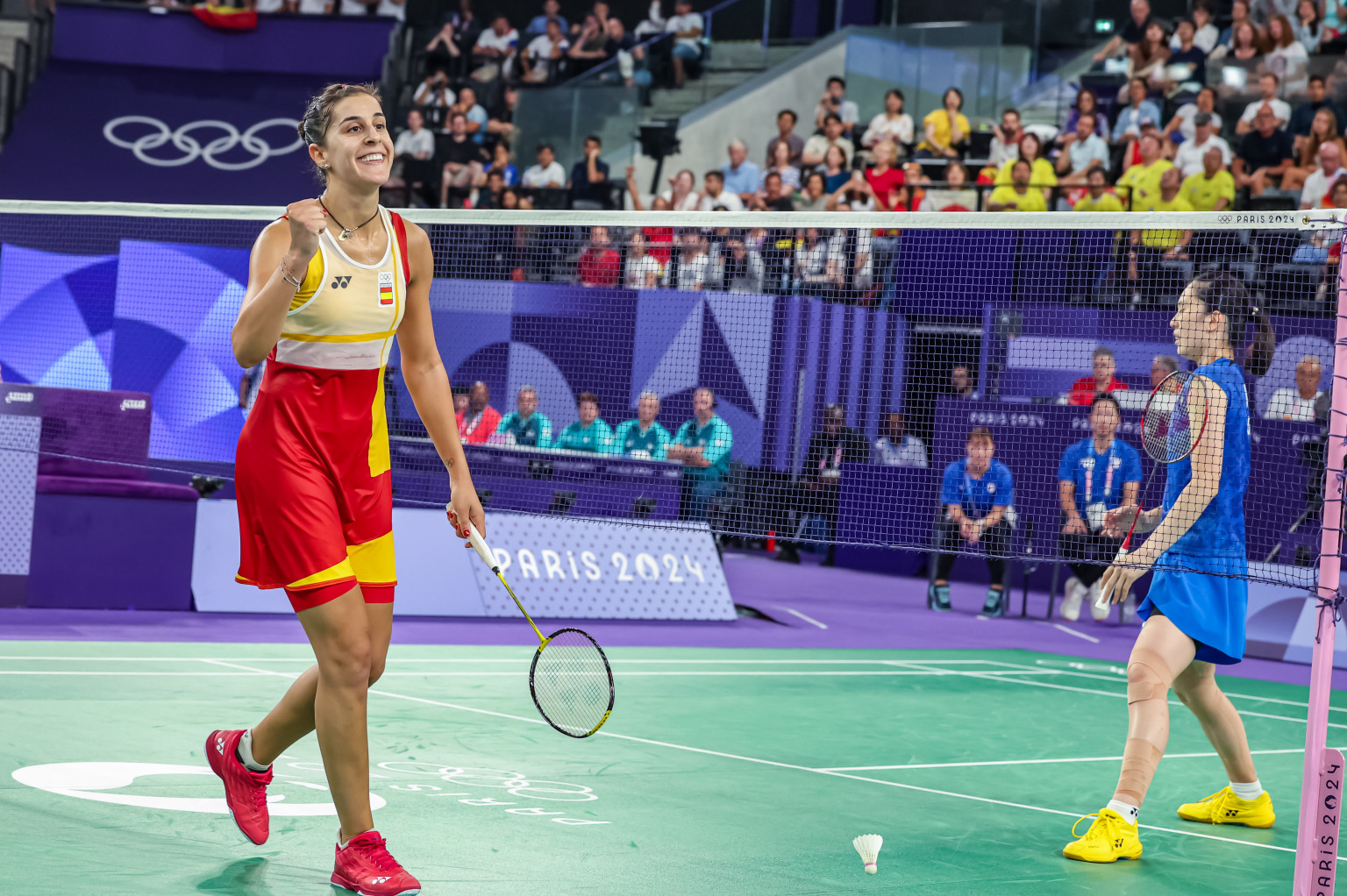 Carolina Marin muốn gặp Chen Yu Fei, lại đụng độ He Bing Jiao ở bán kết đơn nữ cầu lông Olympic Paris 2024 Carolina Marin muốn gặp Chen Yu Fei, lại đụng độ He Bing Jiao ở bán kết đơn nữ cầu lông Olympic Paris 2024