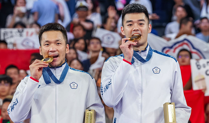 Đôi nam cầu lông Trung Hoa Đài Bắc được thưởng mấy chục tỷ đồng do vô địch Olympic Paris 2024