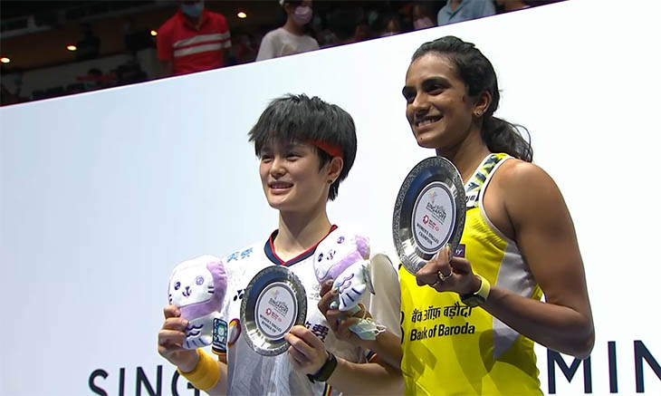 Kết quả cầu lông Singapore Open mới nhất 17/7: Ginting và tay vợt thắng Thùy Linh vô địch