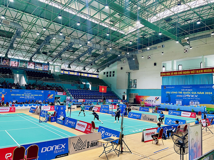 Trực tiếp Giải vô địch cầu lông trẻ quốc gia năm 2024 - Tranh cup Donex hôm nay 16/06