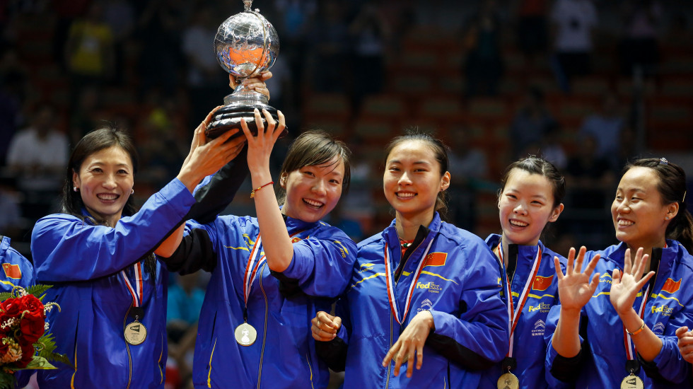 S&acirc;n nh&agrave; l&agrave; th&aacute;nh địa của cầu l&ocirc;ng Trung Quốc tại Uber Cup