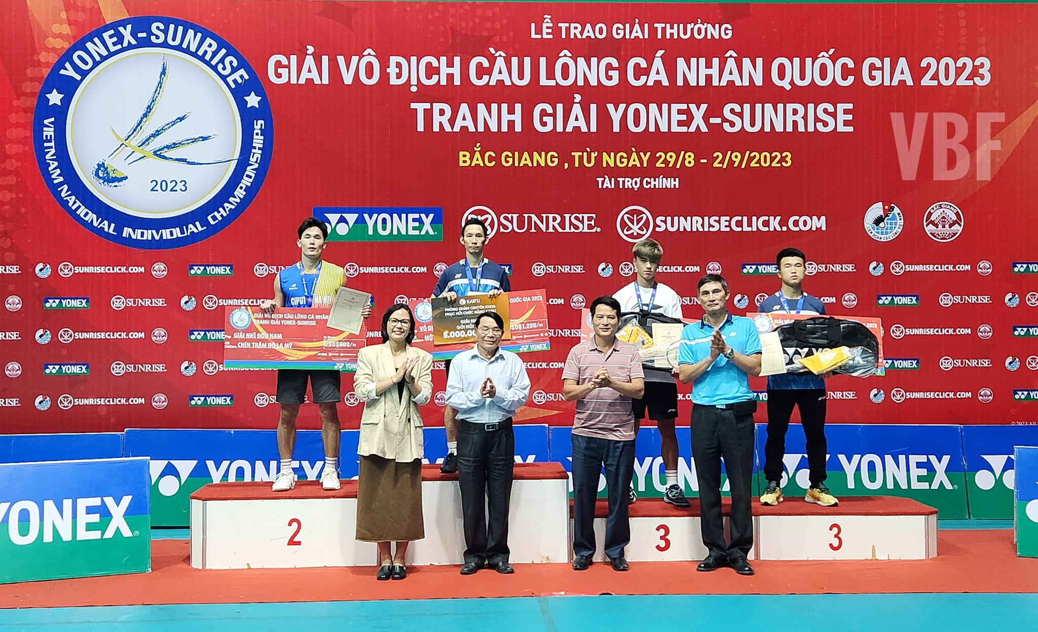 Kết quả VĐQG cầu lông cá nhân 2023 ngày 02/09 mới nhất: Tiến Minh, Thùy Linh vô địch thuyết phục