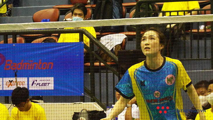 Vũ Thị Trang loại &aacute; qu&acirc;n SEA Games ở tứ kết đơn nữ giải cầu l&ocirc;ng Singapore International 2025