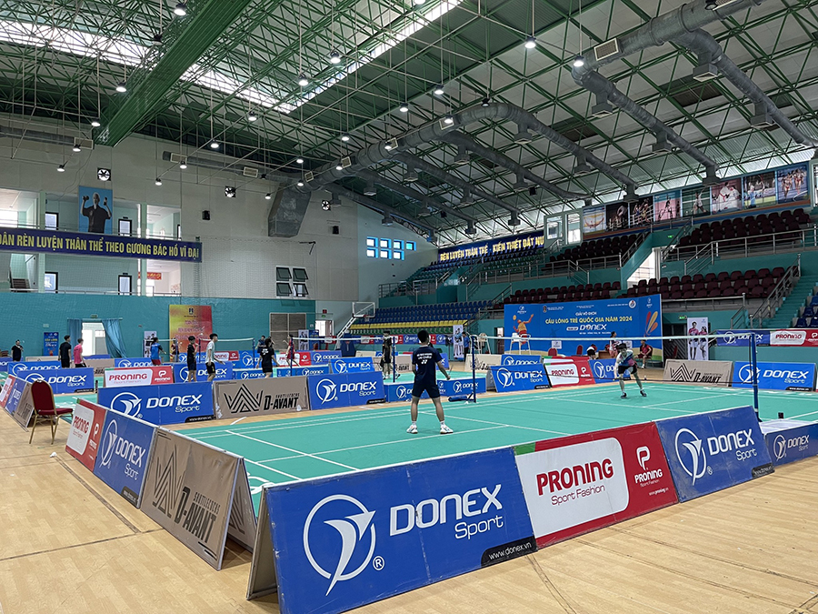 Trực tiếp Giải vô địch cầu lông trẻ quốc gia năm 2024 - Tranh cup Donex hôm nay 11/06