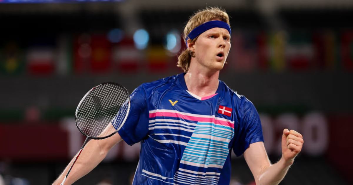 Anders Antonsen nhọc nhằn vượt qua Yushi Tanaka để tiến vào tứ kết giải cầu lông Thailand Open 2026