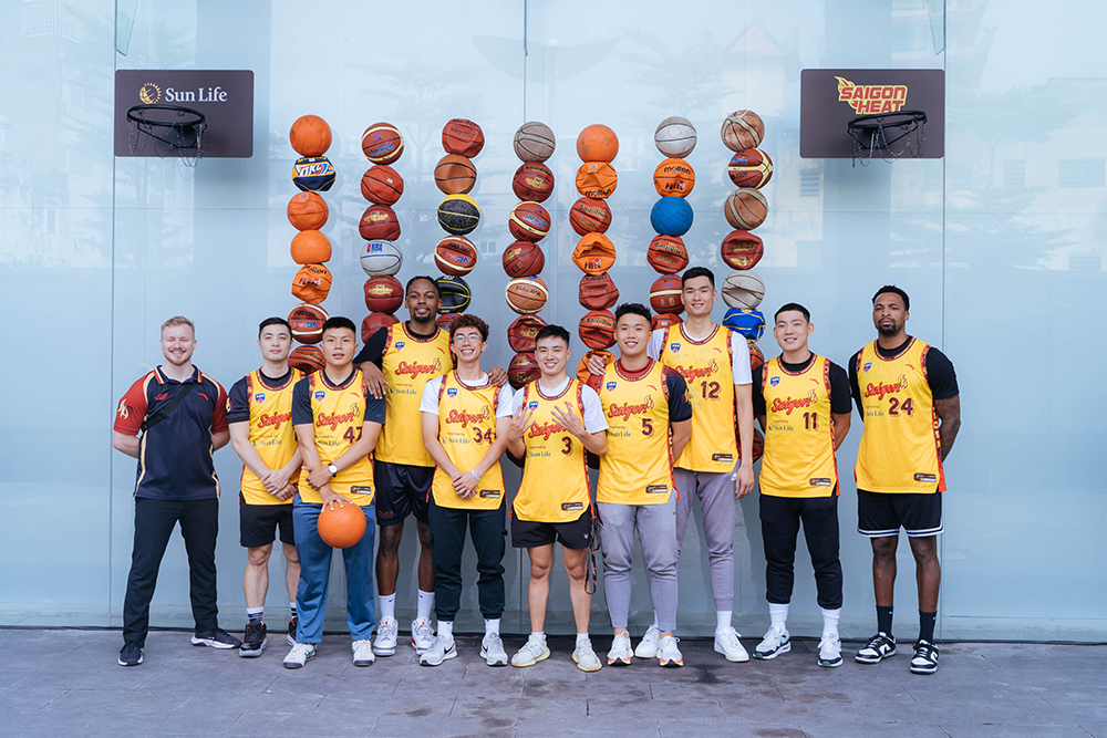 Sun Life Việt Nam trở thành đối tác chính thức của Saigon Heat - ĐKVĐ giải bóng rổ VBA