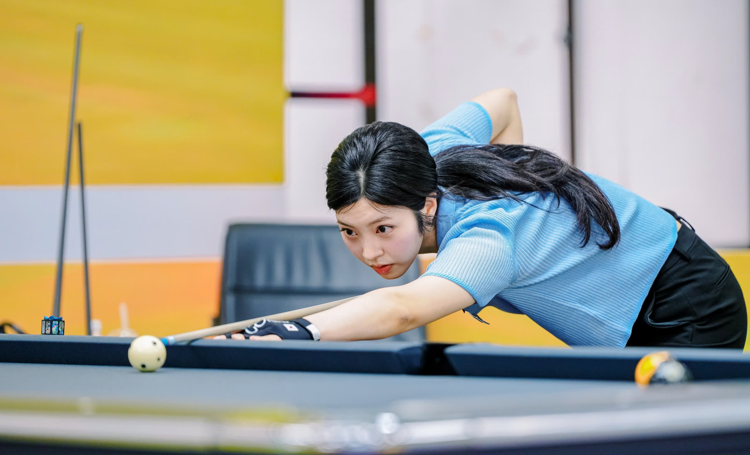 Hai mỹ nhân Hàn Quốc trở thành tâm điểm của giải Billard HBSF Tour 1 2026