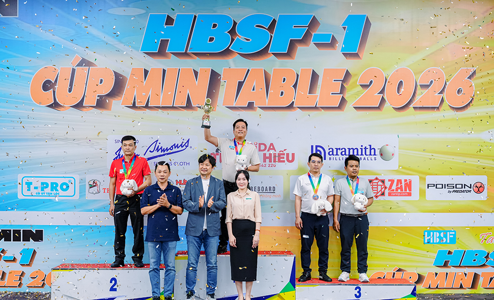 Bản lĩnh Nguyễn Chí Long định đoạt danh hiệu HBSF Tour 1