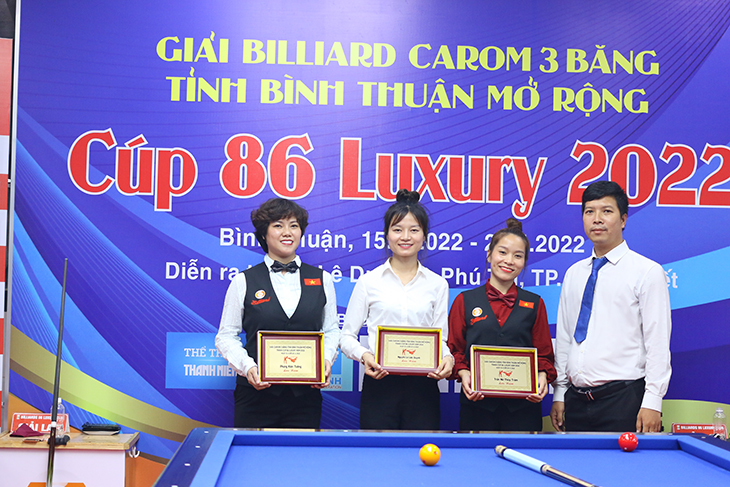 Giải carom 3 băng tỉnh Bình Thuận mở rộng 2022: Lộ diện các ứng viên cho những giải phụ