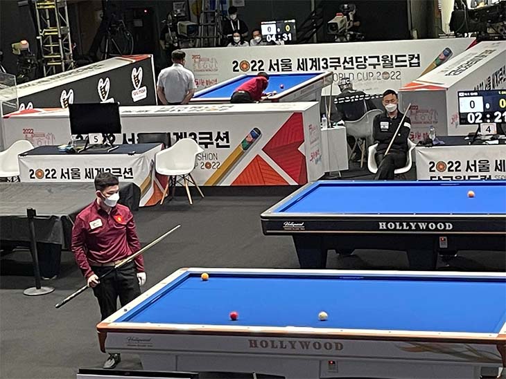 Kết quả billiards mới nhất 26/8: Quyết Chiến, Anh Chiến, Phương Vinh, Quang Hào đấu vòng chính
