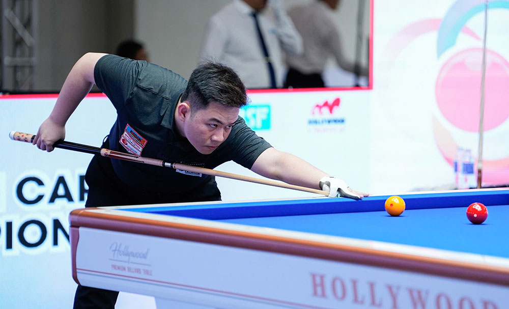 Bao Phương Vinh vào bán kết Giải billiards carom 3 băng Ankara World Cup 2026