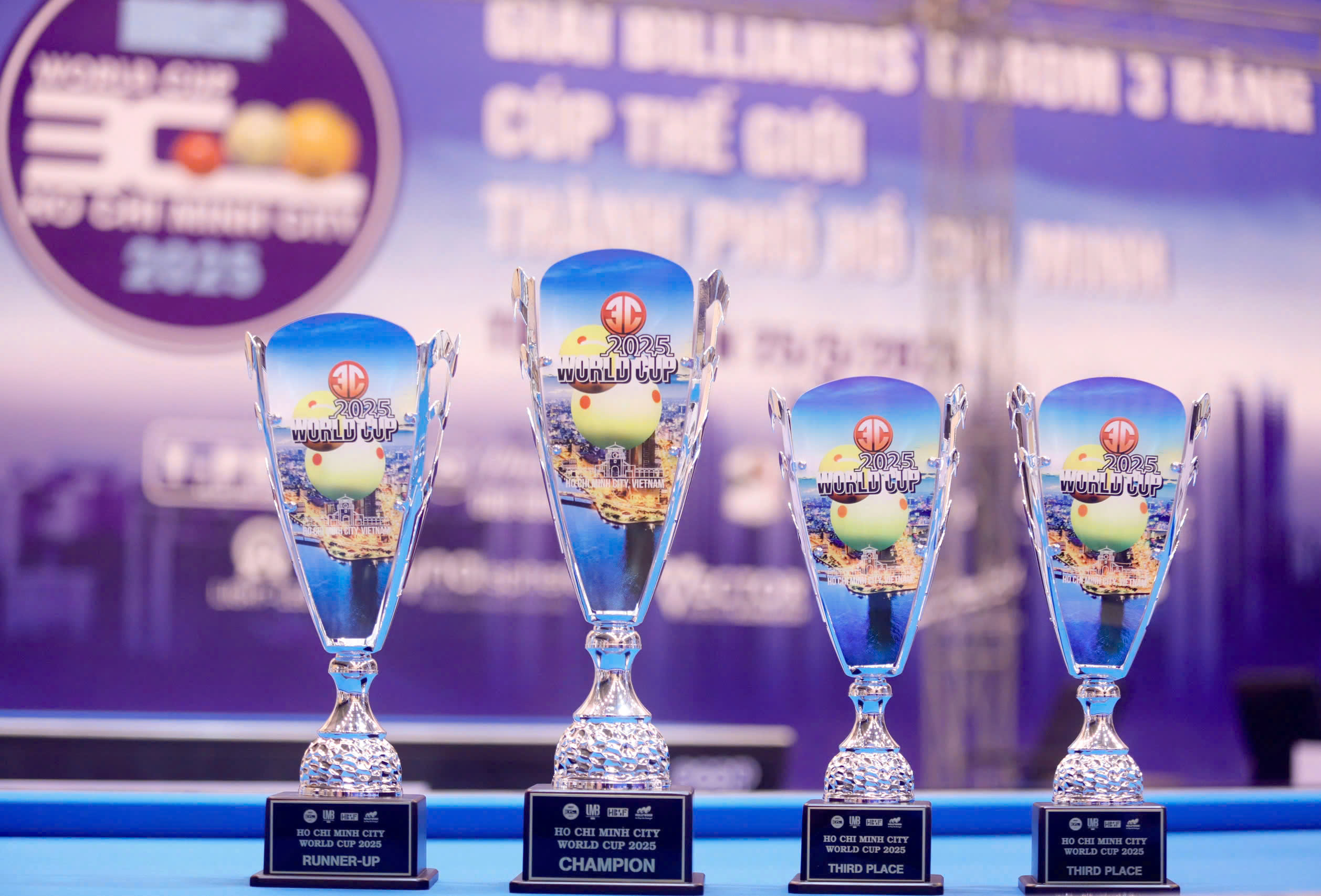 Trực tiếp billiard carom 3 băng TPHCM World Cup 2025 ngày 19/05