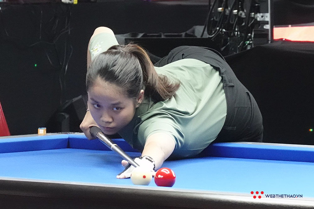Phùng Kiện Tường dừng bước sốc ở carom 3 băng nữ toàn quốc